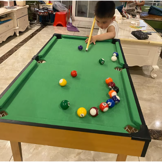 儿童台球孩子6男孩台球桌家用迷你桌球台玩具桌面小型室内桌球8岁